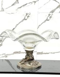 Hot Pamono Vintage Crystal Centerpiece by Studio Ottaviani, 1970s