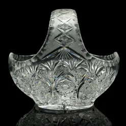 Pamono Vintage Crystal Fruit Trug, 1950s><noscript><img width=