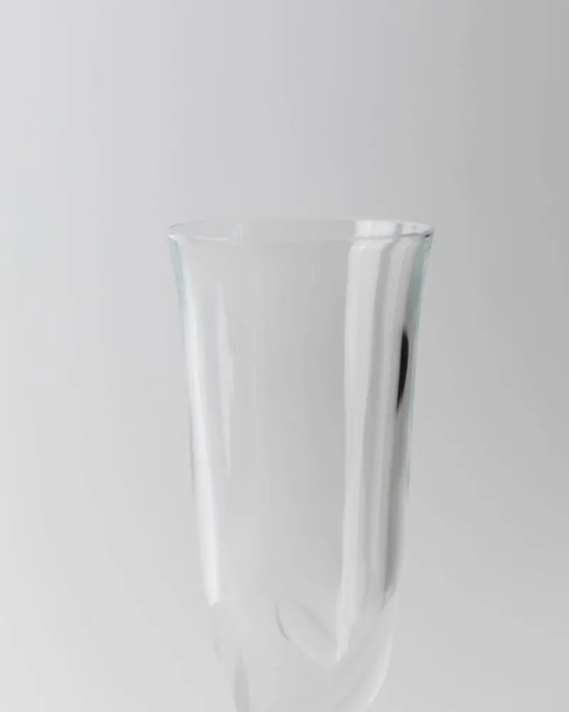 Pamono Vintage Crystal Glass Champagne Glasses by J.G. Durand, 1970s, Set of 6> Glassware