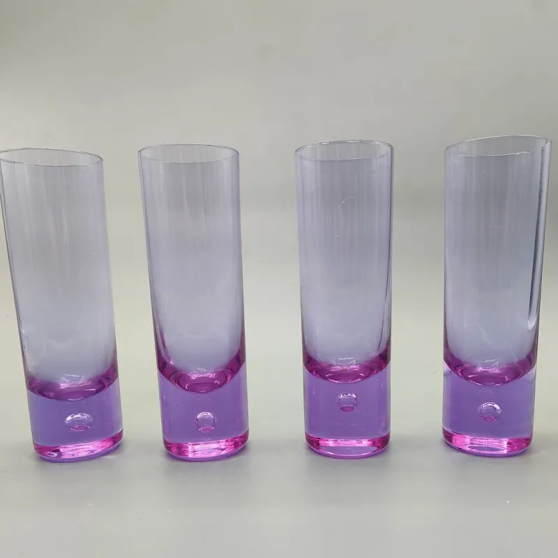Hot Pamono Vintage Crystal Set with Ice Bucket and 4 Glasses from VB Kristall, 1970s, Set of 5