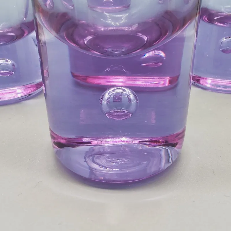 Hot Pamono Vintage Crystal Set with Ice Bucket and 4 Glasses from VB Kristall, 1970s, Set of 5