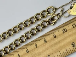 Outlet Pamono Vintage 9ct Gold Heart Padlock Bracelet