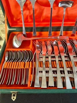New Pamono Vintage Cutlery Set by Guy Degrenne, 1970s