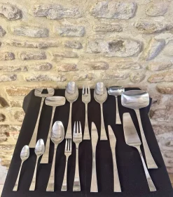 New Pamono Vintage Cutlery Set by Guy Degrenne, 1970s