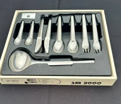 Pamono Vintage Cutlery Set by Guy Degrenne, 1974, Set of 49><noscript><img width=