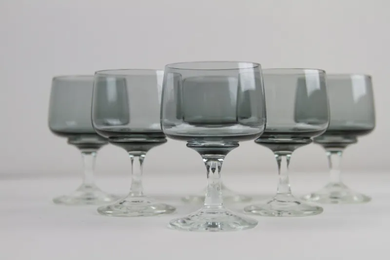 Online Pamono Vintage Danish Atlantic Port Glasses by Per Lütken for Holmegaard, 1960s, Set of 6