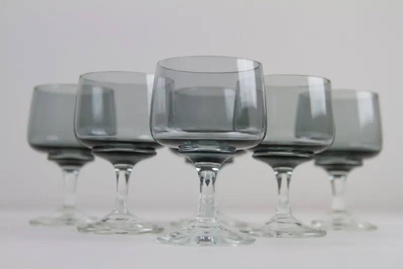 Online Pamono Vintage Danish Atlantic Port Glasses by Per Lütken for Holmegaard, 1960s, Set of 6
