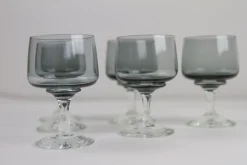Online Pamono Vintage Danish Atlantic Port Glasses by Per Lütken for Holmegaard, 1960s, Set of 6