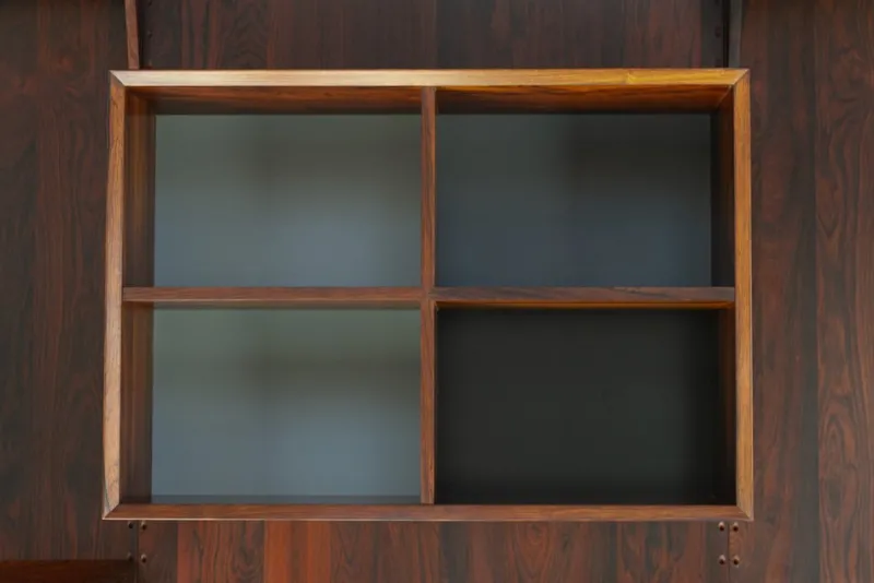 Pamono Vintage Danish 3-Bay Rosewood Modular Wall Unit by Poul Cadovius for Cado, 1960s> Shelves & Wall Units