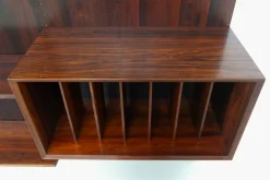 Pamono Vintage Danish 3-Bay Rosewood Modular Wall Unit by Poul Cadovius for Cado, 1960s><noscript><img width=