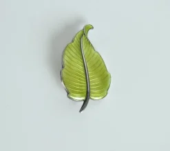 Clearance Pamono Vintage Danish Brooch in Gilded Sterling Silver by Volmer Bahner, 1960s