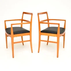 Hot Pamono Vintage Danish Carver Chairs attributed to Arne Vodder for Sibast, 1960s, Set of 2