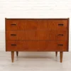 Pamono Vintage Danish Chest of Drawers in Teak> Dressers, Commodes & Chests