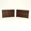 Pamono Vintage Danish Chests by Kai Winding, 1960s, Set of 2> Dressers, Commodes & Chests