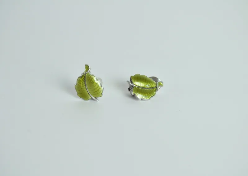Outlet Pamono Vintage Danish Ear Clips in Gilded Sterling Silver by Volmer Bahner, 1960s, Set of 2