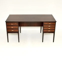 New Pamono Vintage Danish Executive Desk by Arne Holst-Christensen, 1960