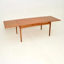 New Pamono Vintage Danish Extending Dining Table in Teak, 1960s