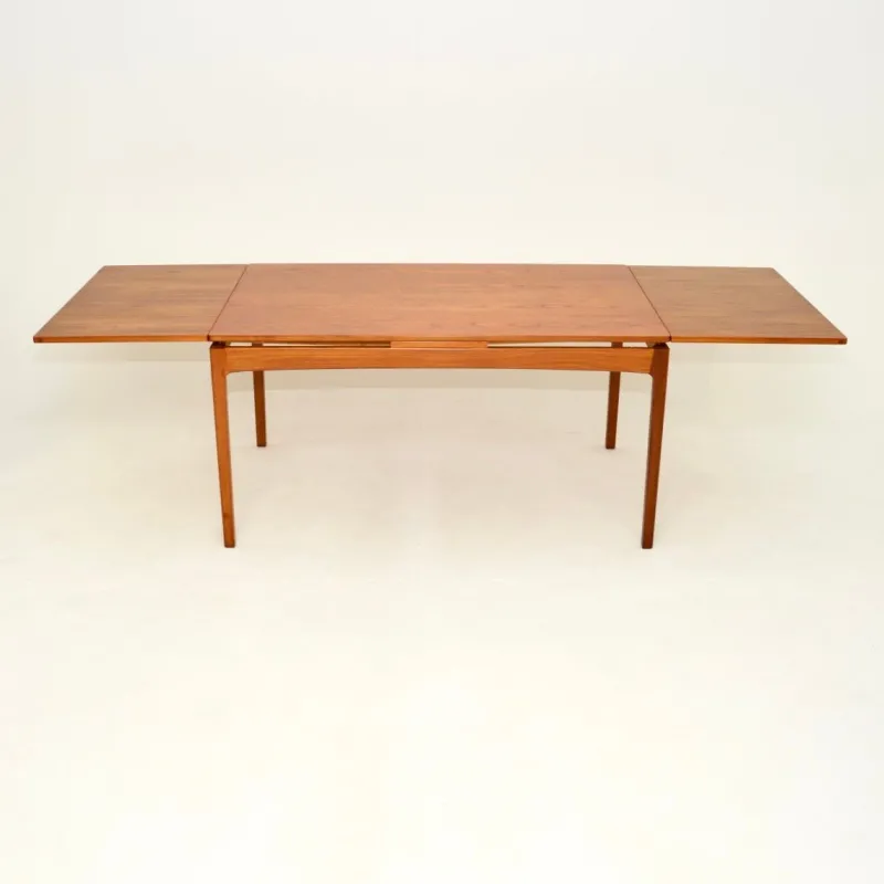 New Pamono Vintage Danish Extending Dining Table in Teak, 1960s
