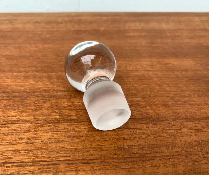 Pamono Vintage Danish Glass Kluk Kluk Bottle from Holmegaard> Bottles, Carafes & Jugs