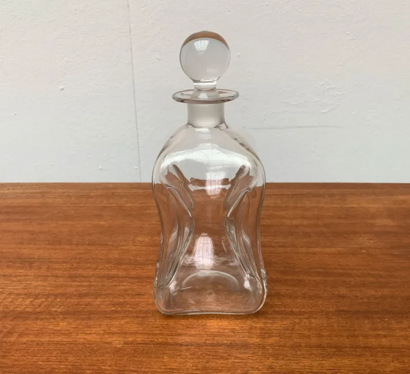 Pamono Vintage Danish Glass Kluk Kluk Bottle from Holmegaard> Bottles, Carafes & Jugs