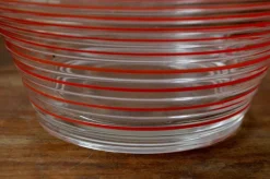 Discount Pamono Vintage Danish Glass Salad Bowl & Pitcher by Jacob E. Bang for Holmegaard, Set of 2