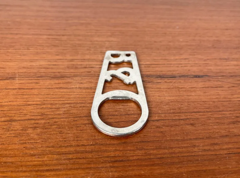 Pamono Vintage Danish Metal Bottle Opener from Bang & Olufsen, 1970s> Cutlery & Serving Utensils