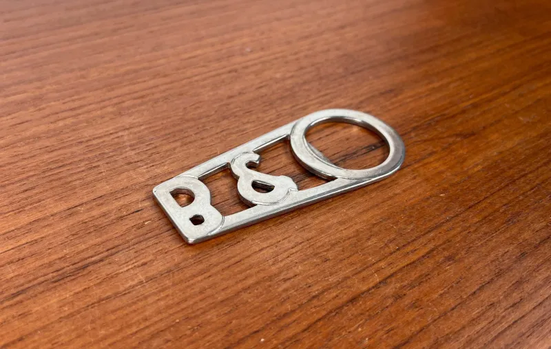 Pamono Vintage Danish Metal Bottle Opener from Bang & Olufsen, 1970s> Cutlery & Serving Utensils