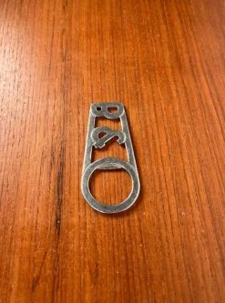 Pamono Vintage Danish Metal Bottle Opener from Bang & Olufsen, 1970s><noscript><img width=