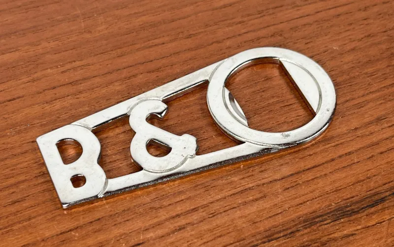 Pamono Vintage Danish Metal Bottle Opener from Bang & Olufsen, 1970s
