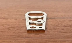 Pamono Vintage Danish Metal Bottle Opener from Bang & Olufsen, 1970s