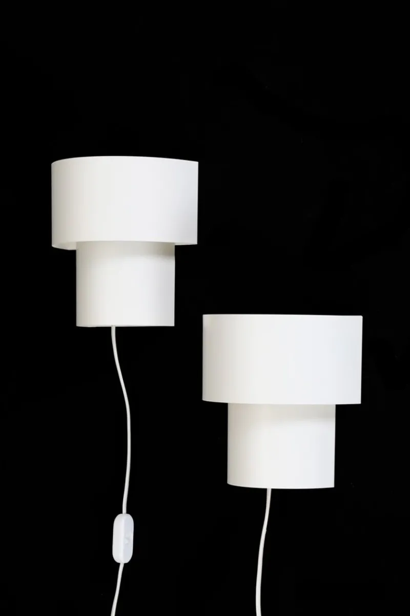 Clearance Pamono Vintage Danish Nordlux Wall Lamps, 1980s, Set of 2
