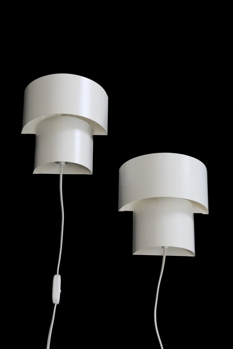 Clearance Pamono Vintage Danish Nordlux Wall Lamps, 1980s, Set of 2