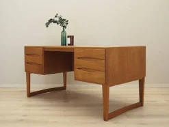Best Pamono Vintage Danish Oak Desk by Christian Møller, 1960s