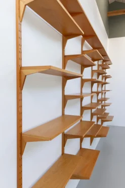 Sale Pamono Vintage Danish Oak Modular Wall Unit by Poul Cadovius for Cado, 1960s