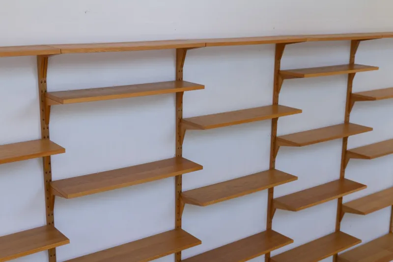 Sale Pamono Vintage Danish Oak Modular Wall Unit by Poul Cadovius for Cado, 1960s