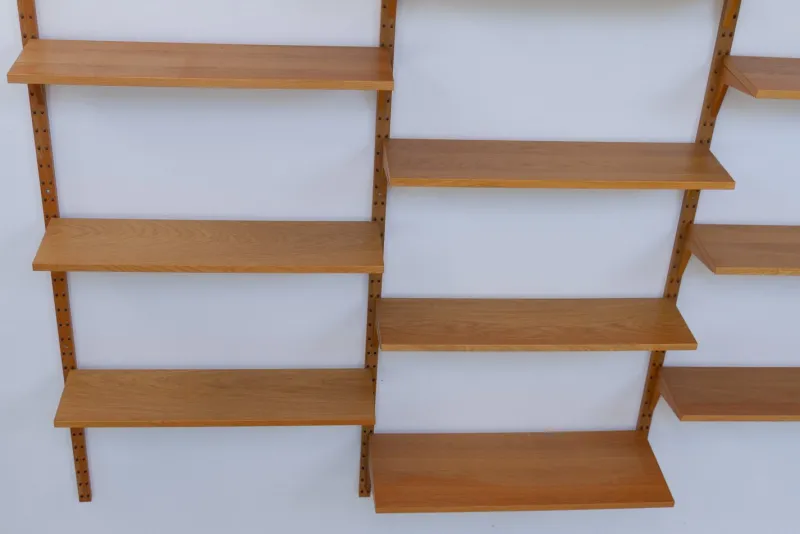 Sale Pamono Vintage Danish Oak Modular Wall Unit by Poul Cadovius for Cado, 1960s