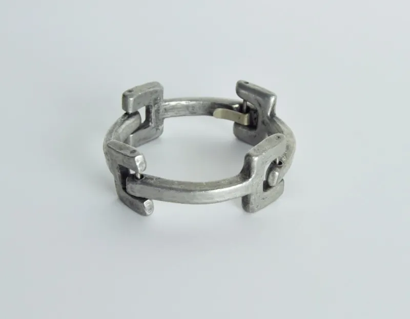 Pamono Vintage Danish Pewter Bracelet, 1970s> Bracelets