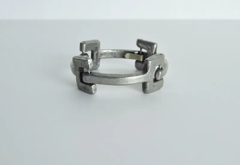Pamono Vintage Danish Pewter Bracelet, 1970s> Bracelets