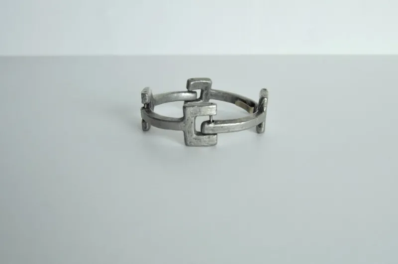 Pamono Vintage Danish Pewter Bracelet, 1970s> Bracelets