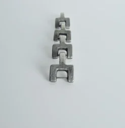 Pamono Vintage Danish Pewter Bracelet, 1970s><noscript><img width=
