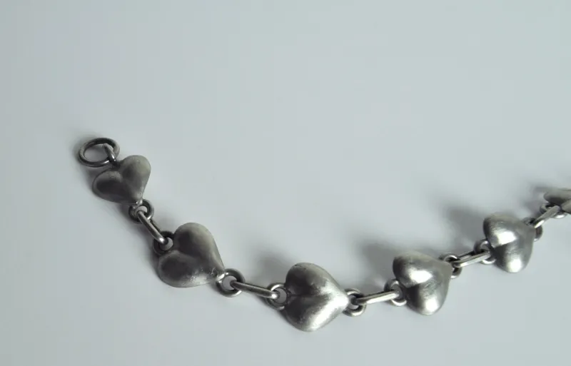 Pamono Vintage Danish Pewter Bracelet by Fink Design, 1970s> Bracelets