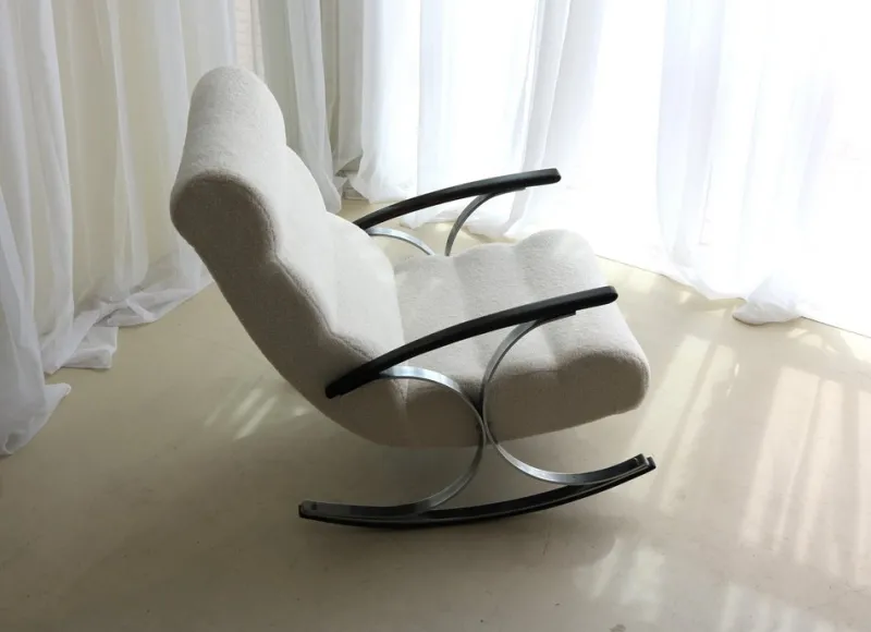 Pamono Vintage Danish Rocking Chair, 1950s> Rocking Chairs