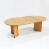 New Pamono Vintage Danish Round Extendable Dining Table in Wood, 1960s