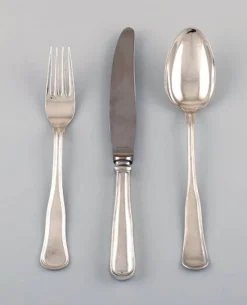 Sale Pamono Vintage Danish Silver Cutlery Set from Cohr, Set of 18