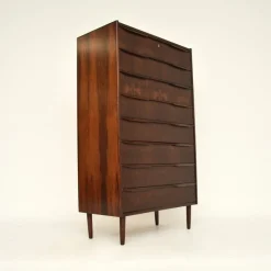 Pamono Vintage Danish Tallboy Chest of Drawers, 1960> Dressers, Commodes & Chests