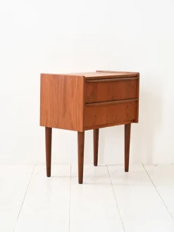 Pamono Vintage Danish Teak Bedside Table, 1960s><noscript><img width=