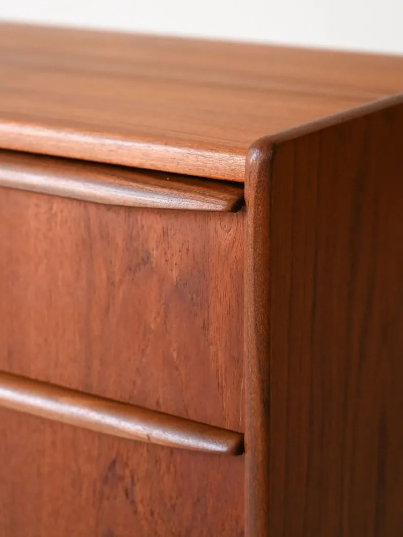 Pamono Vintage Danish Teak Bedside Table, 1960s> Nightstands