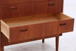 Pamono Vintage Danish Teak Chest of Drawers, 1960s><noscript><img width=