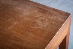 Pamono Vintage Danish Teak Desk by Severin Hansen for Haslev Møbelfabrik, 1950s><noscript><img width=