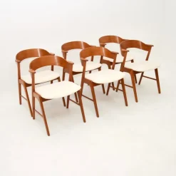 Outlet Pamono Vintage Danish Teak Dining Chairs from Korup Stolefabrik, 1960s, Set of 6